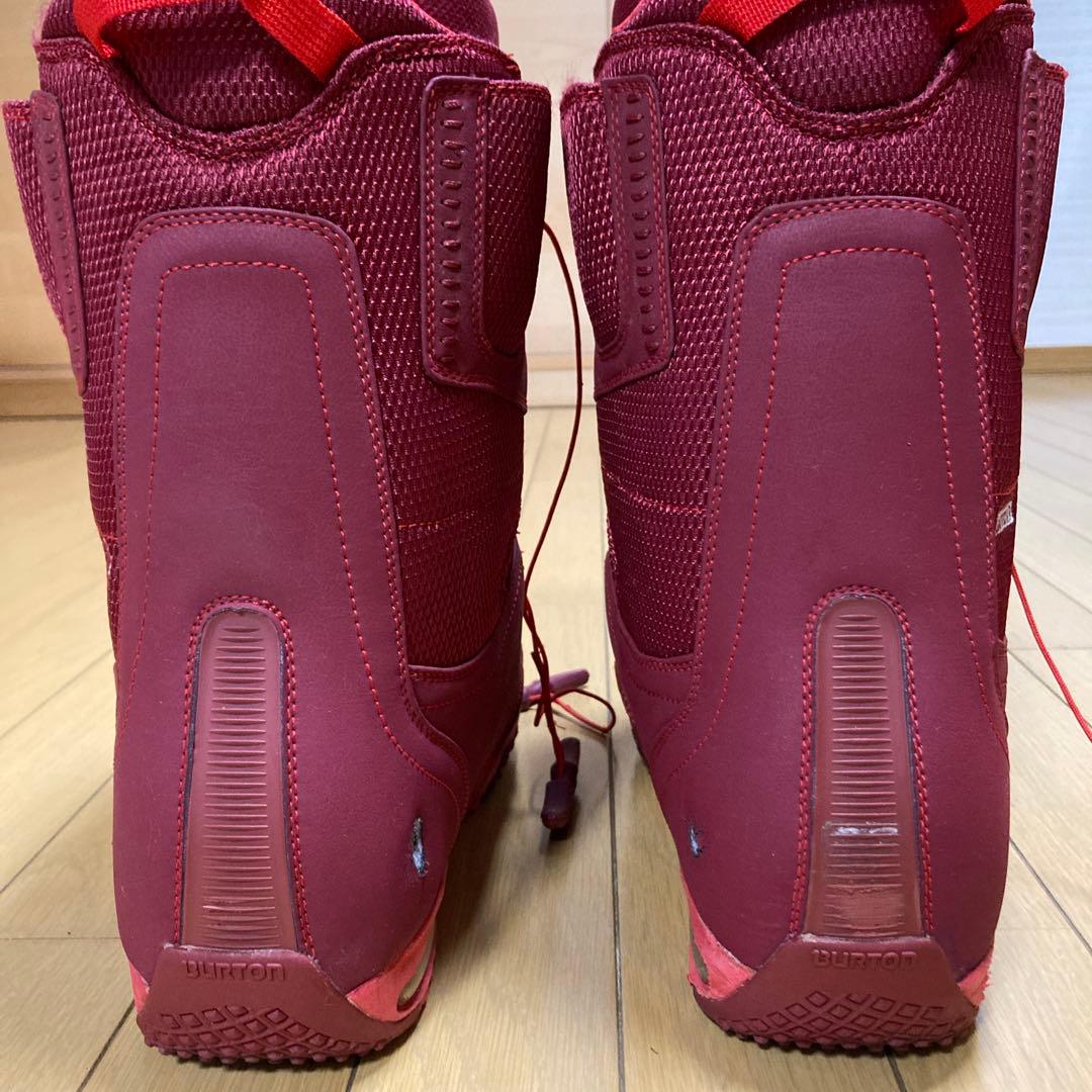 Burton スノーボードブーツ 赤
