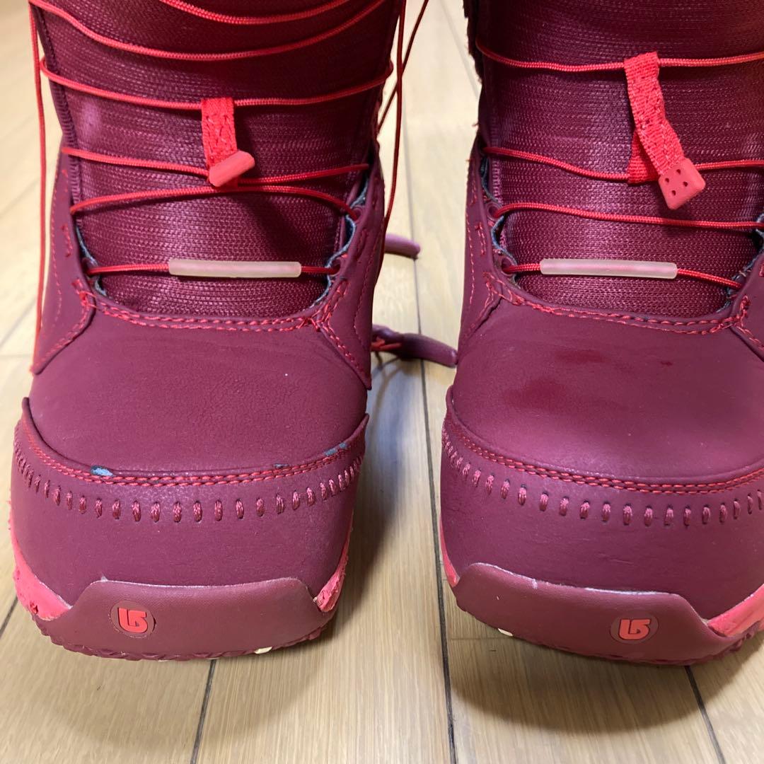 Burton スノーボードブーツ 赤