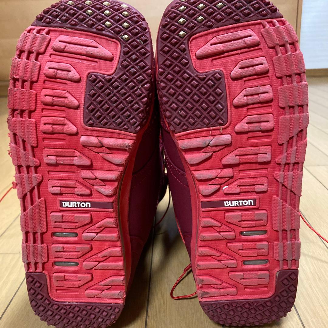 Burton スノーボードブーツ 赤
