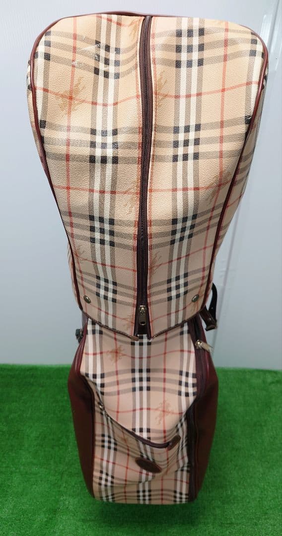 バーバリー(Burberry)キャディバッグ《8.5型》ノバチェック ベージュ