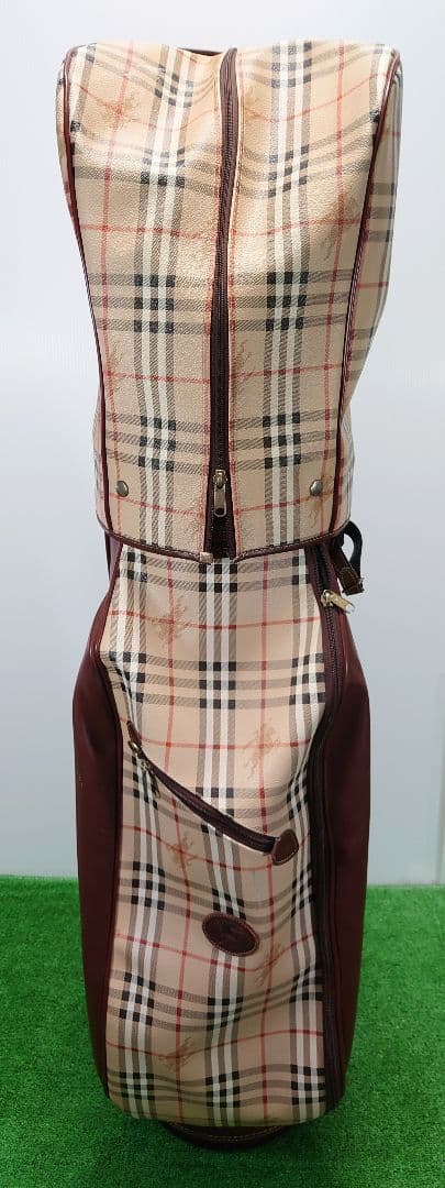 バーバリー(Burberry)キャディバッグ《8.5型》ノバチェック ベージュ