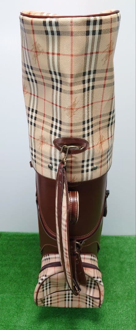 バーバリー(Burberry)キャディバッグ《8.5型》ノバチェック ベージュ