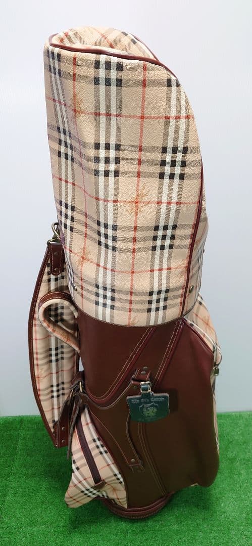 バーバリー(Burberry)キャディバッグ《8.5型》ノバチェック ベージュ