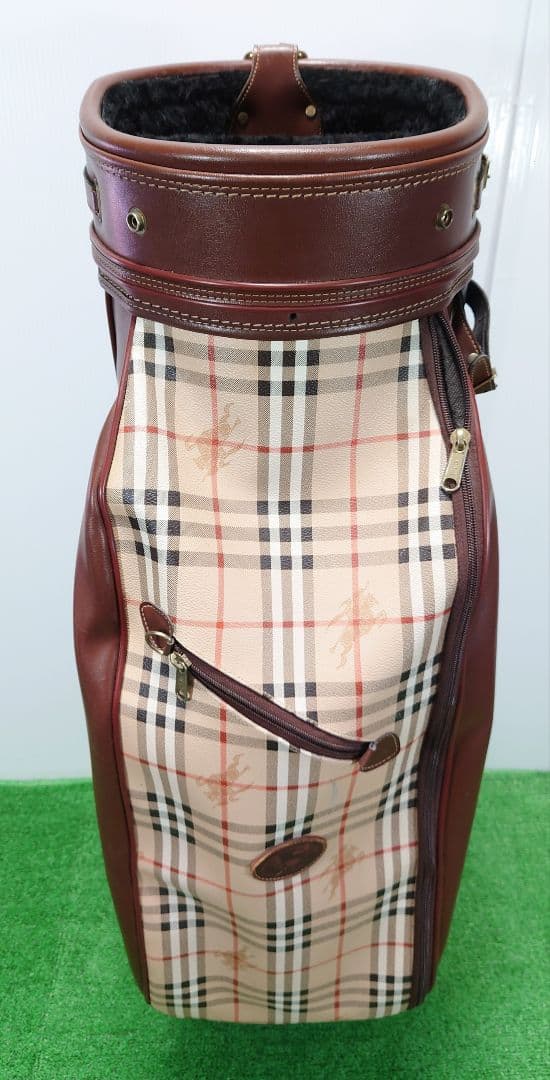 バーバリー(Burberry)キャディバッグ《8.5型》ノバチェック ベージュ