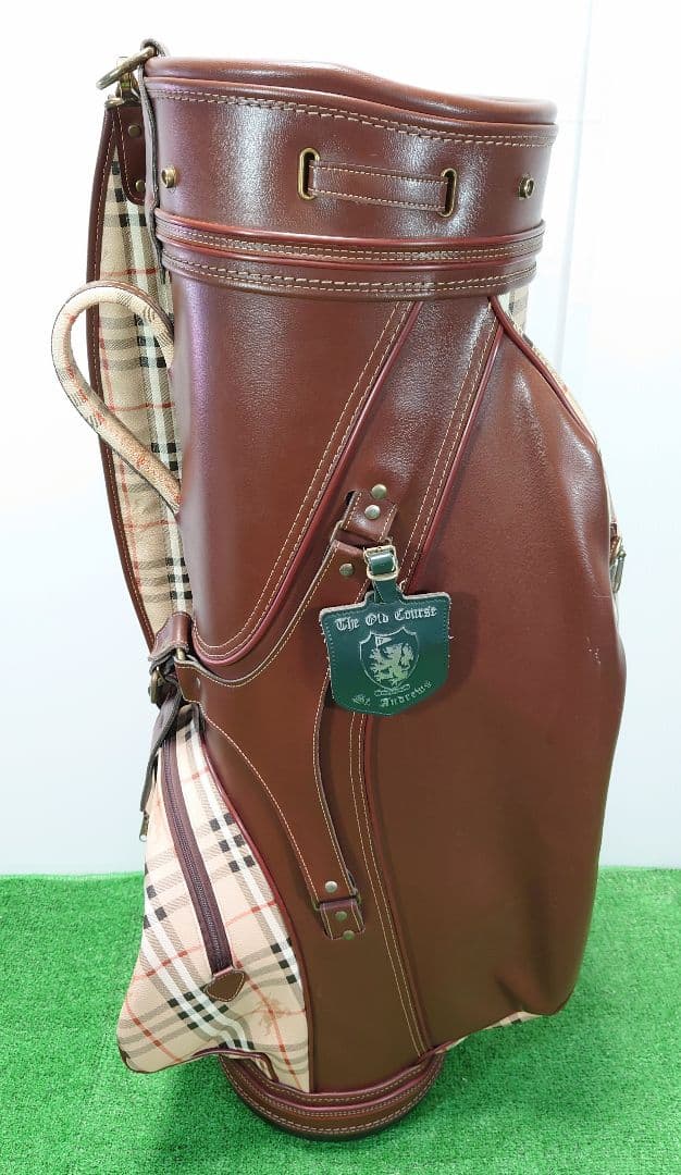 バーバリー(Burberry)キャディバッグ《8.5型》ノバチェック ベージュ