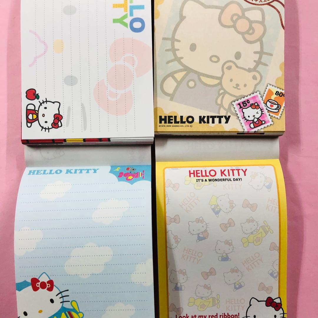 2008、2009年製 レア★ハローキティ ボリュームメモ 4冊まとめセット④