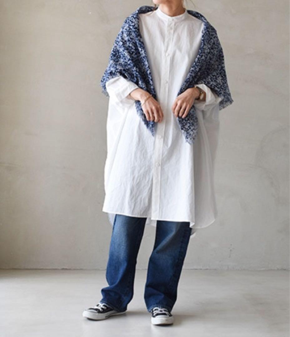 R&D.M.Coオールドマンズテーラー新品アイリッシュガーゼショール