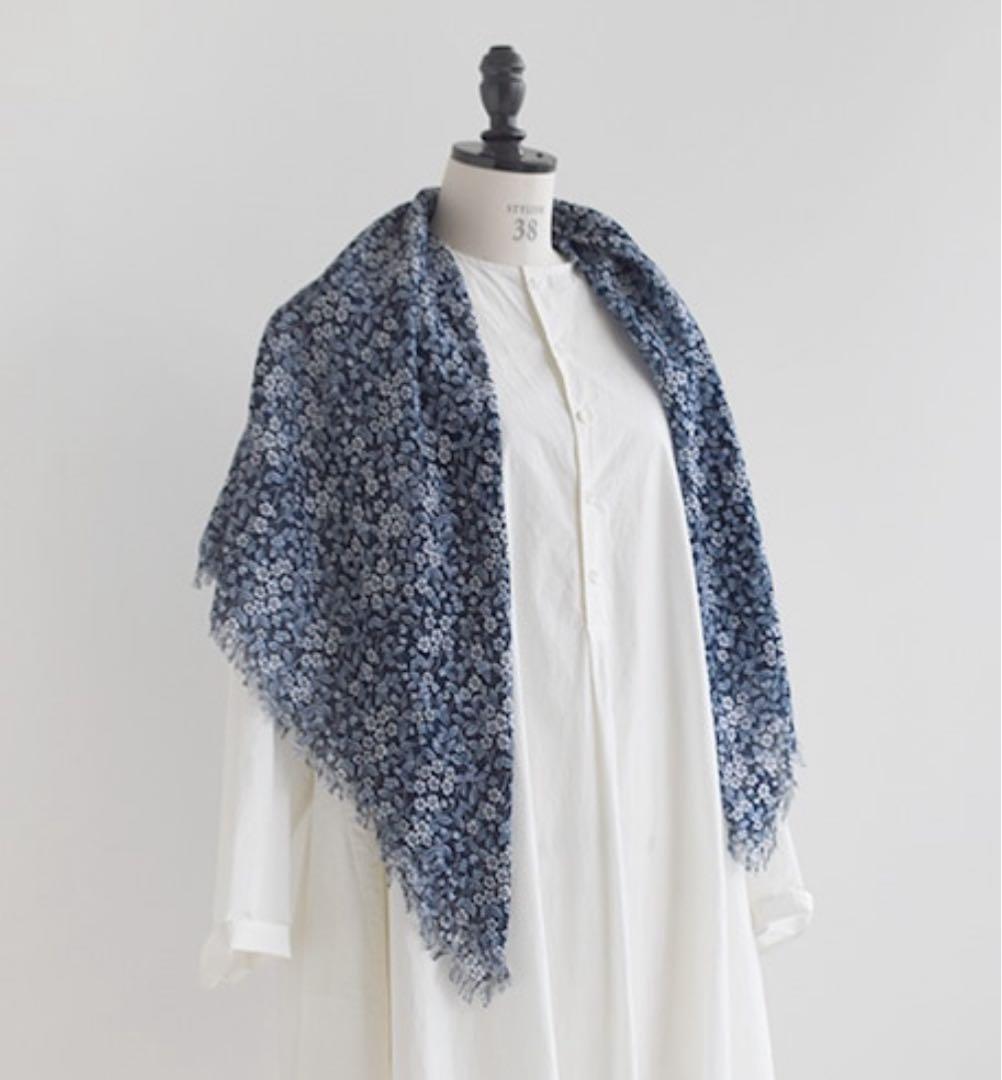 R&D.M.Coオールドマンズテーラー新品アイリッシュガーゼショール