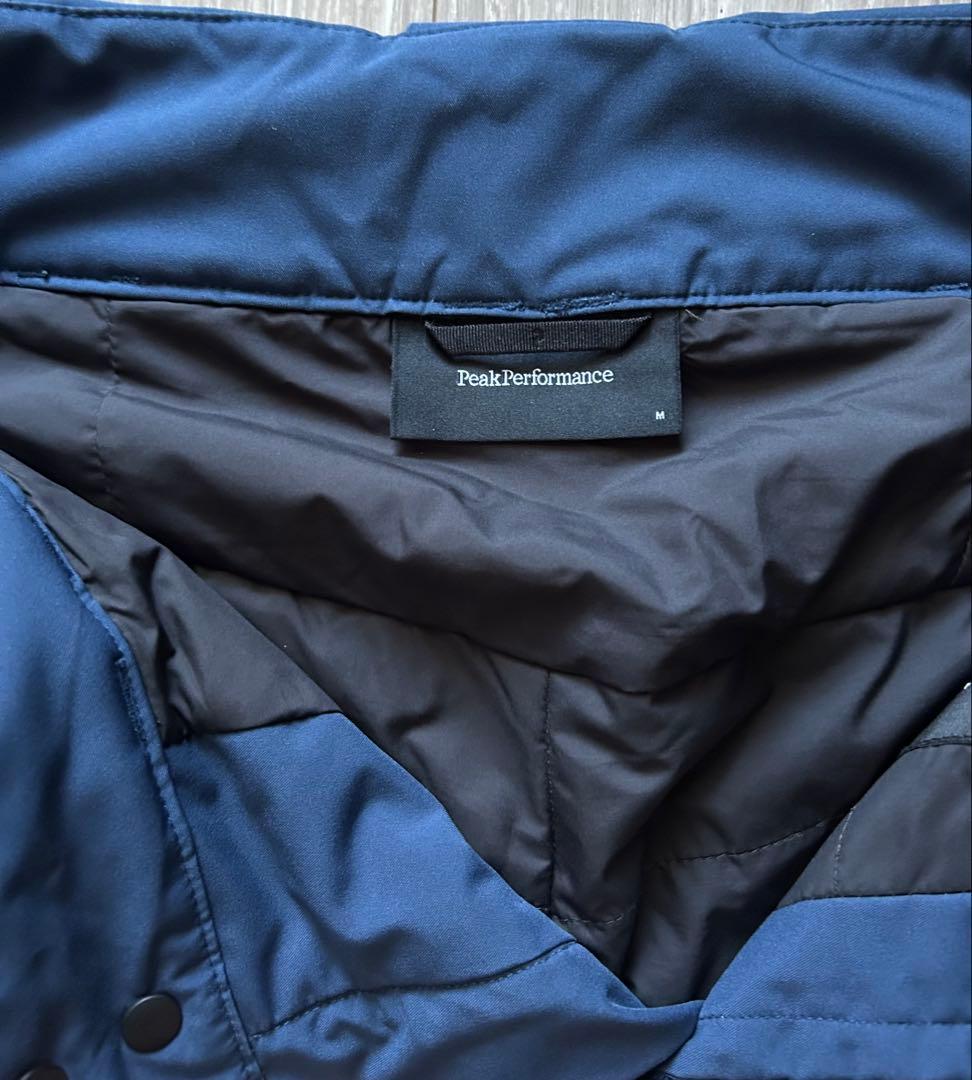 美品 ピークパフォーマンス シェル ジャケット パンツ セット ネイビー M