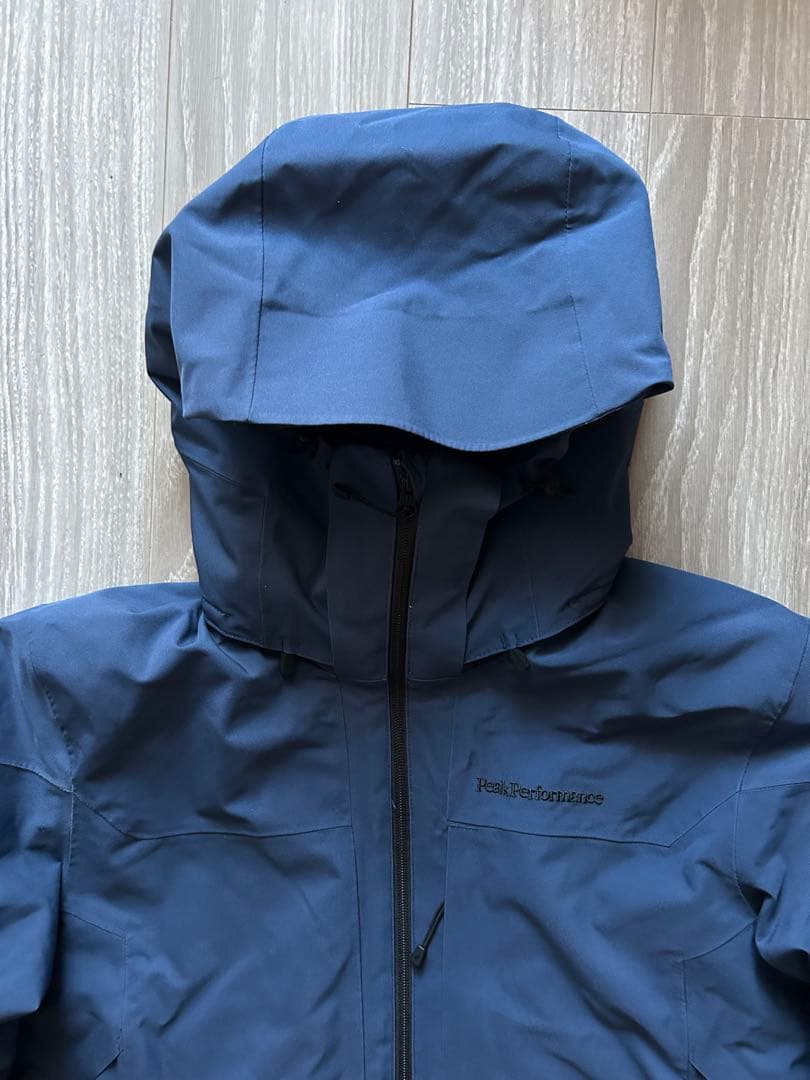 美品 ピークパフォーマンス シェル ジャケット パンツ セット ネイビー M