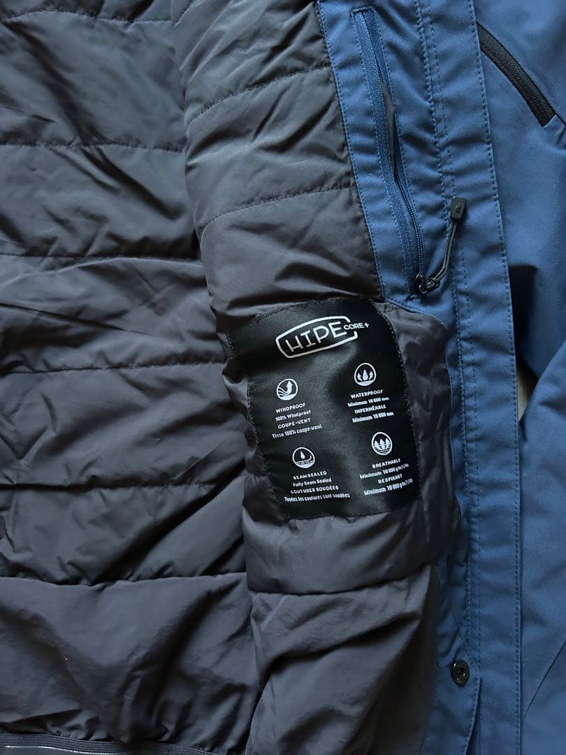 美品 ピークパフォーマンス シェル ジャケット パンツ セット ネイビー M