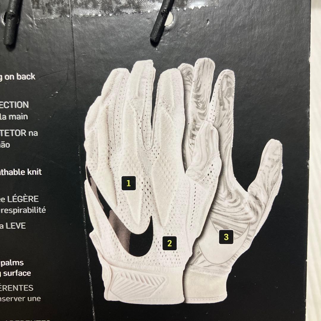 送料無料 新品 NIKE アメフト グローブSUPERBAD GLOVES XL