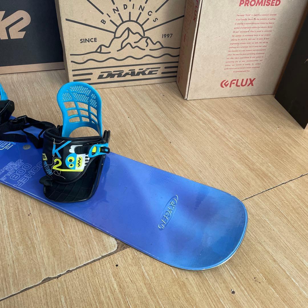 OXYGEN×K2 キッズスノーボード バイン付3点セット 108㎝ - メルカリ