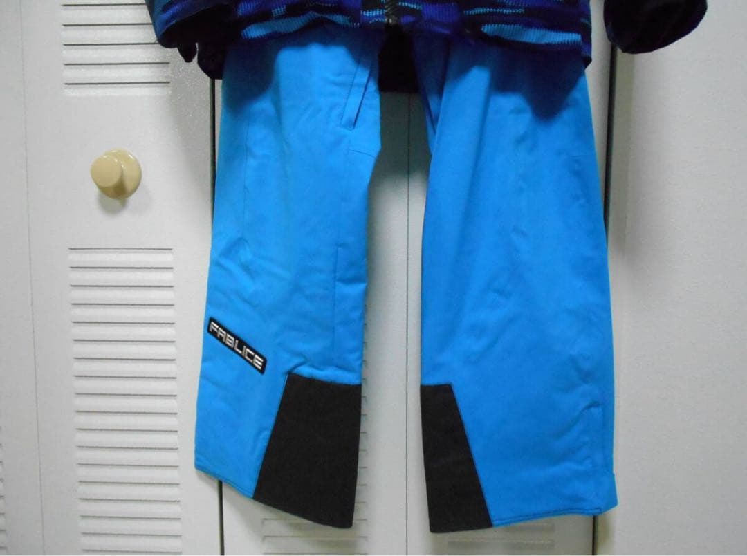 FABLICE スキーウェア ブルー 迷彩柄 Mサイズ - メルカリ