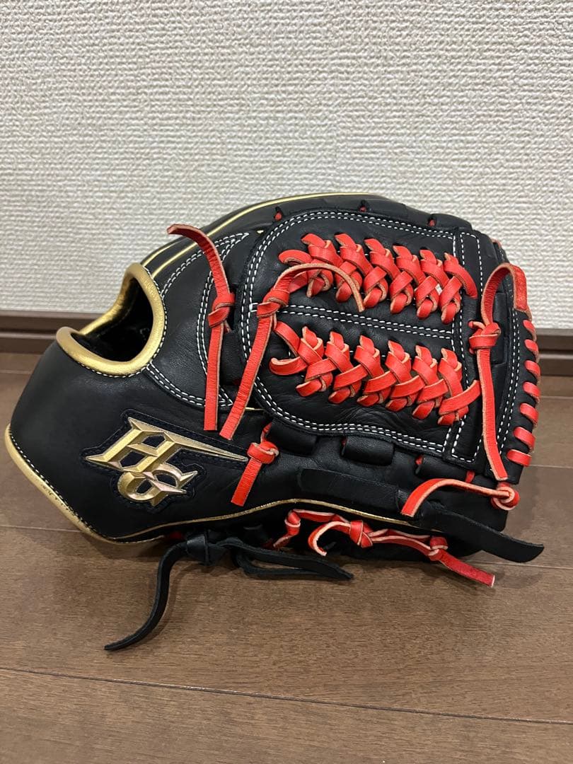 タ*ン様 ハイゴールド 軟式ソフトボール兼用グラブ