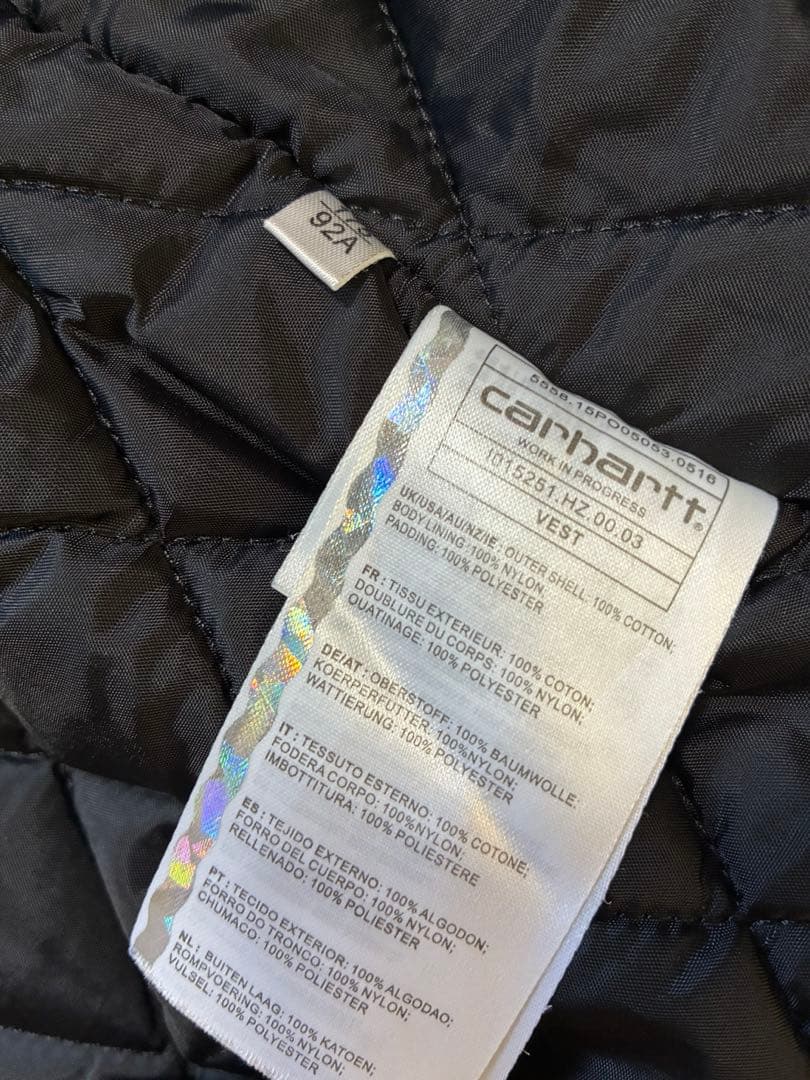 カーハート　carhartt ダックワークベスト M ハミルトンブラウン