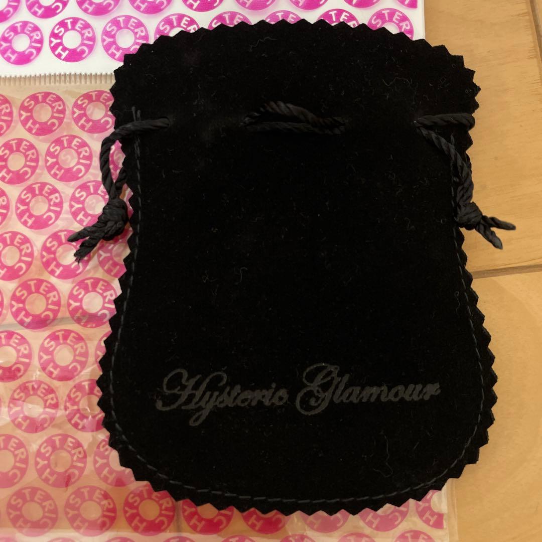 極美品☆ヒステリックグラマー☆スカルチャームブレスレット☆ヒス