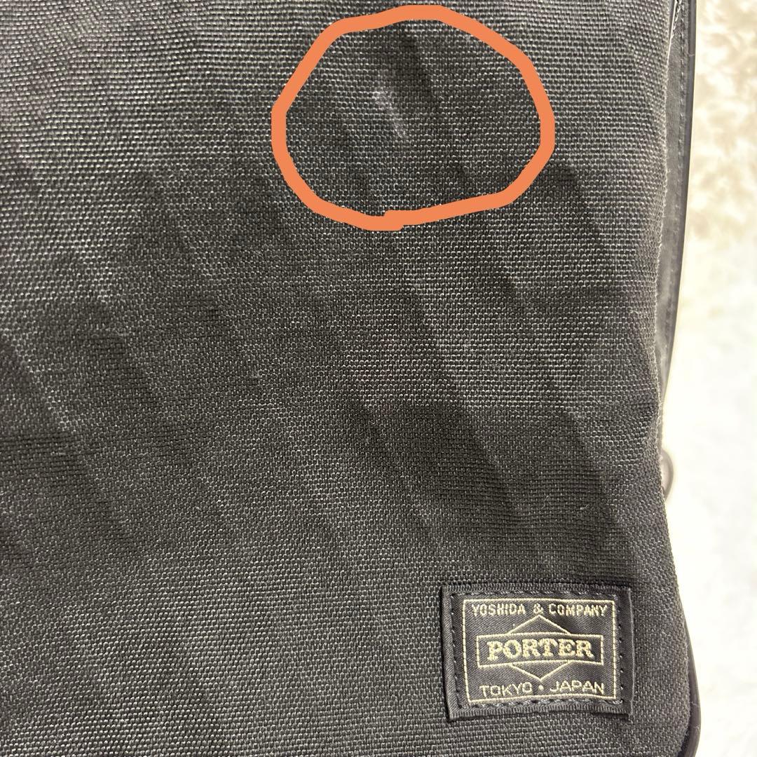 【美品】PORTER ポーター ボディバッグ コーデュラ ブラック