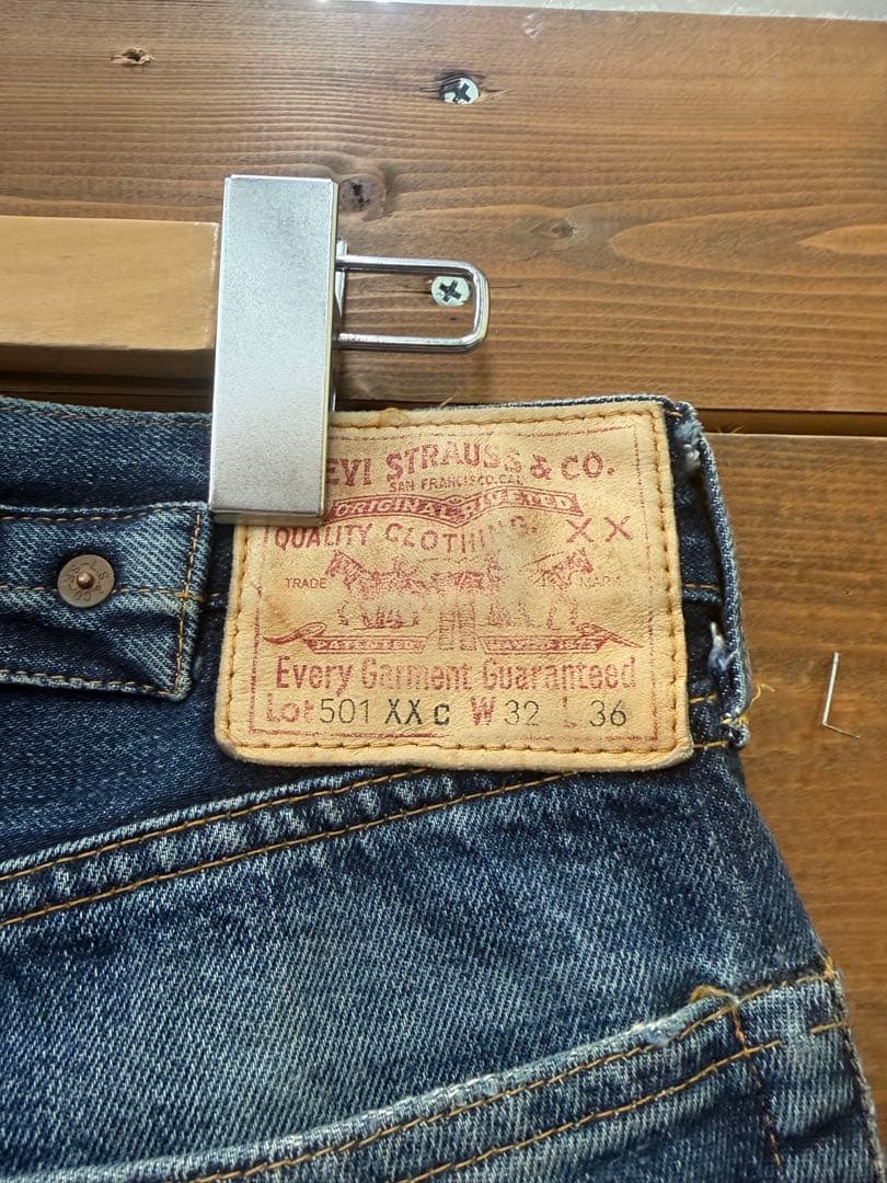 リーバイス501XXc 1937年 バレンシア製 米国製 LVC ボタン裏555 - メルカリ