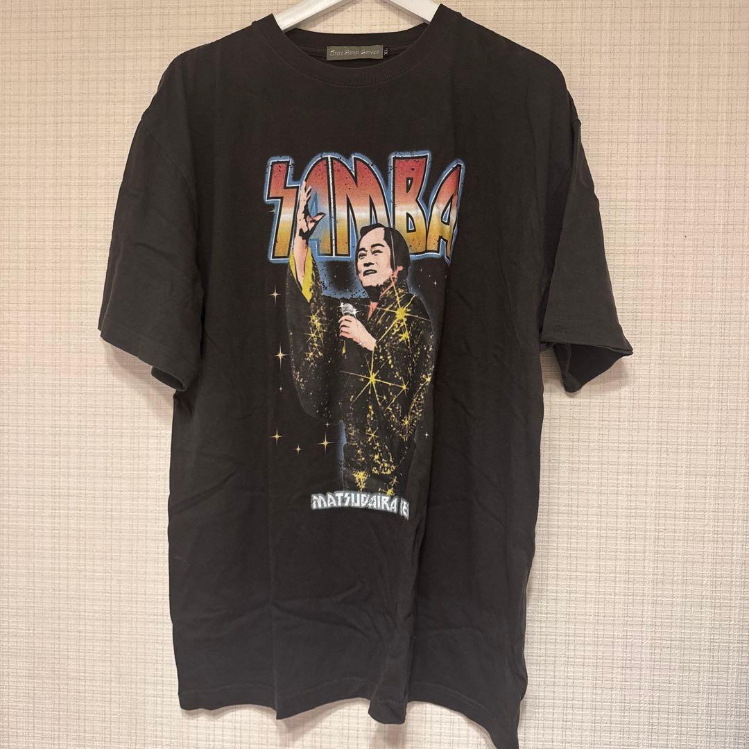 松平健　マツケンサンバ　SAMBA Tシャツ（ROCK） XLサイズ おまけ付き