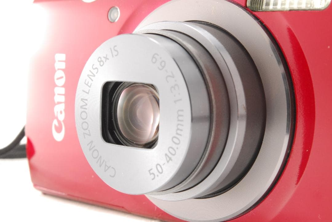 Canon IXY 160 Redコンパクトデジタルカメラ 動作確認済み