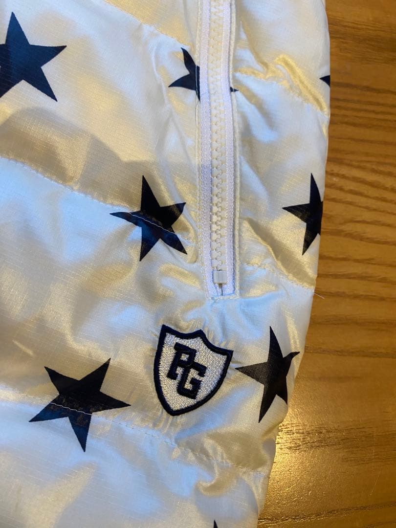 美品☆PEARLY GATESリバーシブルダウンベスト