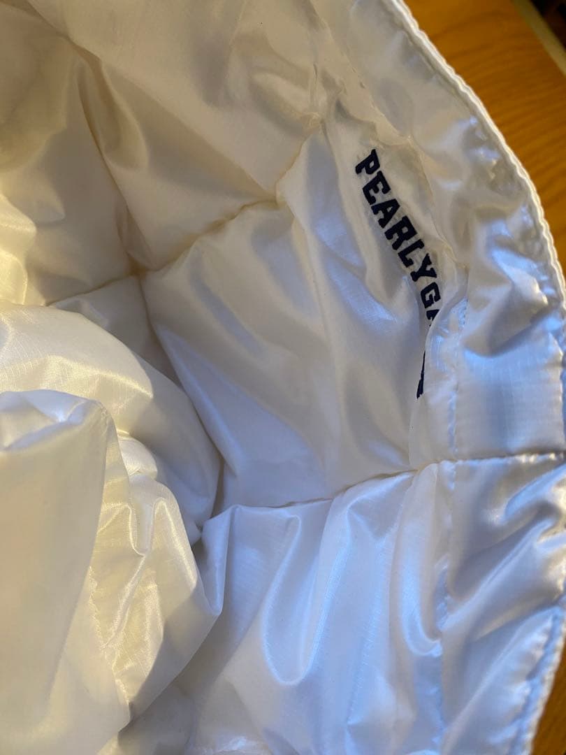 美品☆PEARLY GATESリバーシブルダウンベスト