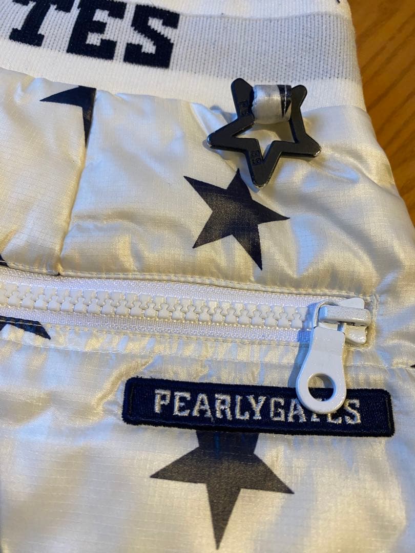 美品☆PEARLY GATESリバーシブルダウンベスト