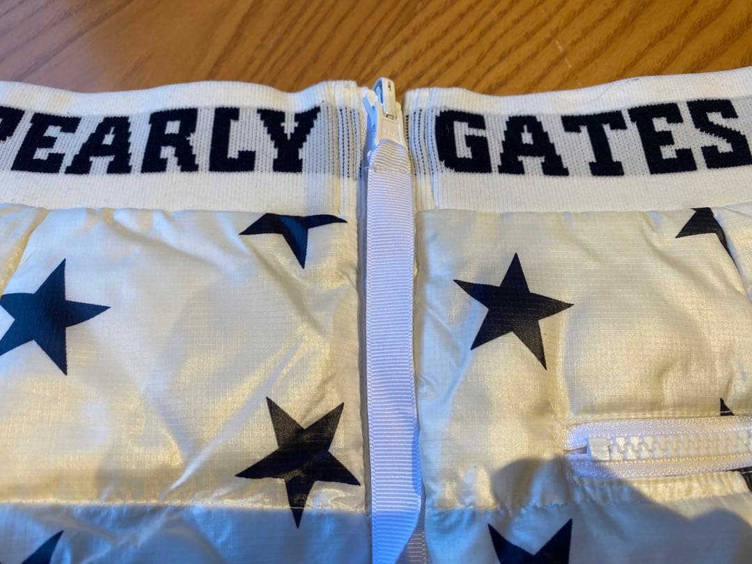 美品☆PEARLY GATESリバーシブルダウンベスト