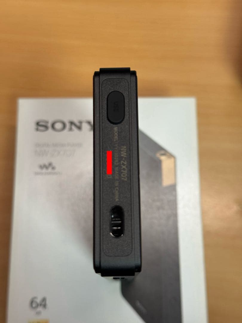 SONY NW-ZX707 64GB デジタルオーディオプレーヤー
