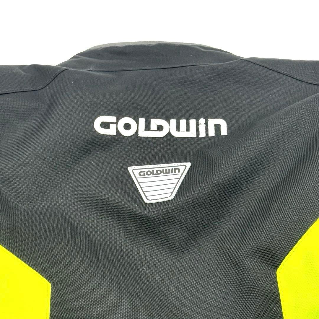 GOLDWIN ゴールドウィン　バイク　ロングジャケット 黒黄　メンズ L 美品