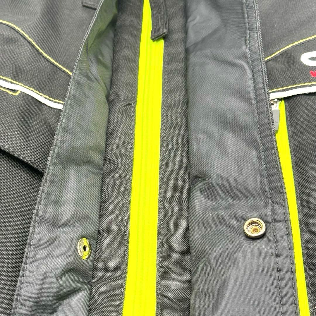 GOLDWIN ゴールドウィン　バイク　ロングジャケット 黒黄　メンズ L 美品