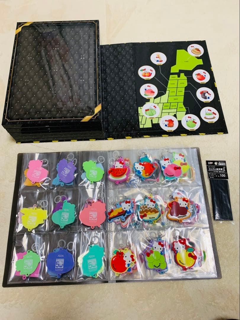ハローキティー　ラバーストラップコンプリートセット