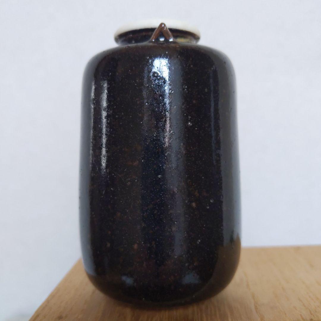 茶道具 【diana様専用】 膳所焼 生野写 茶入 陽炎園 仕履付 表千家