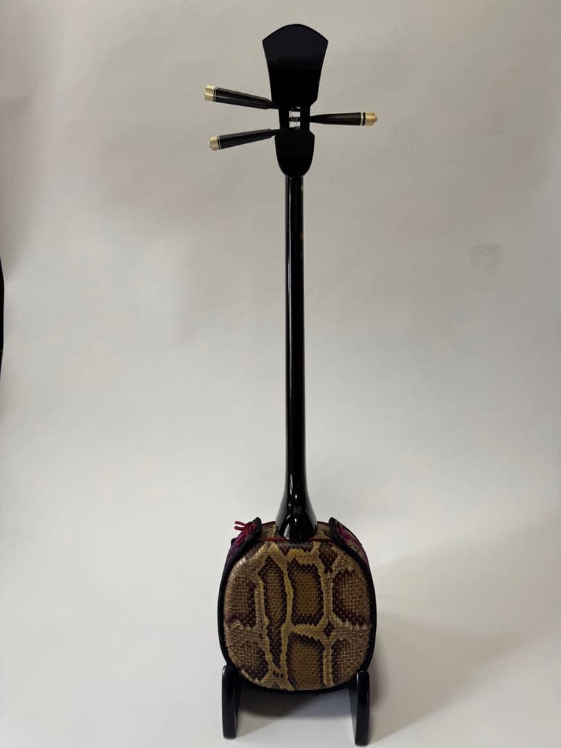 三線 蛇皮 ハードケース付