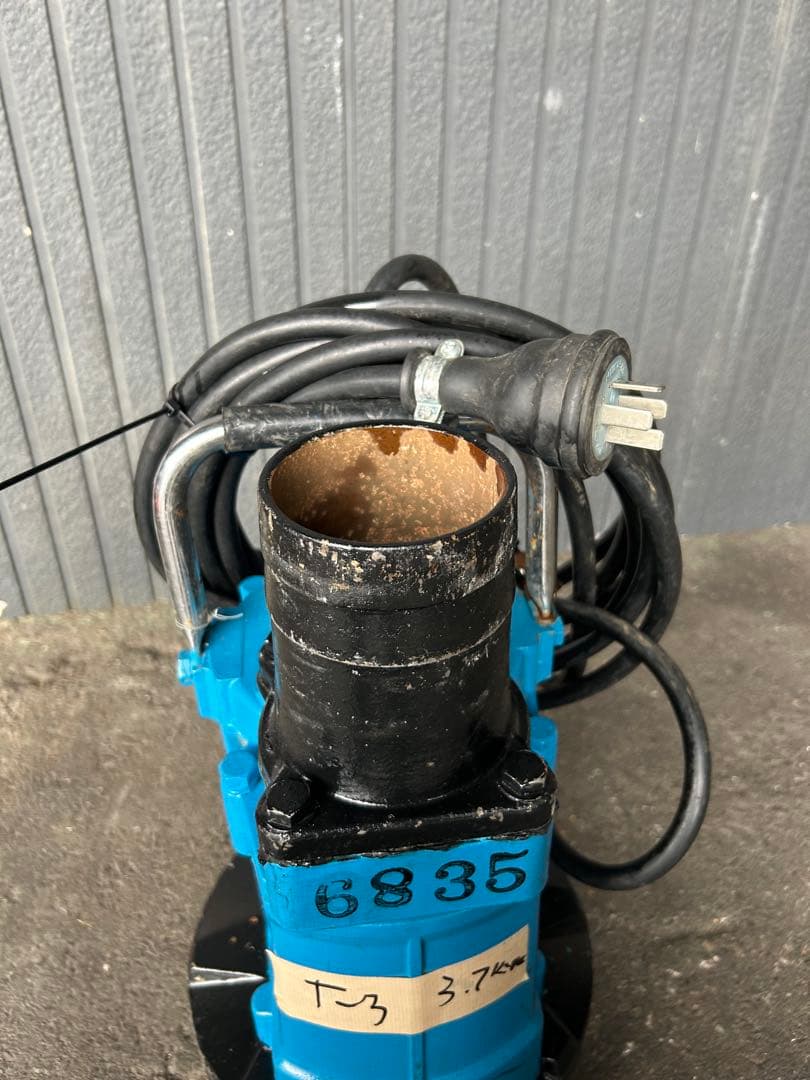 T-3 ツルミKTV2-37H 200V 60Hz 3.7kW