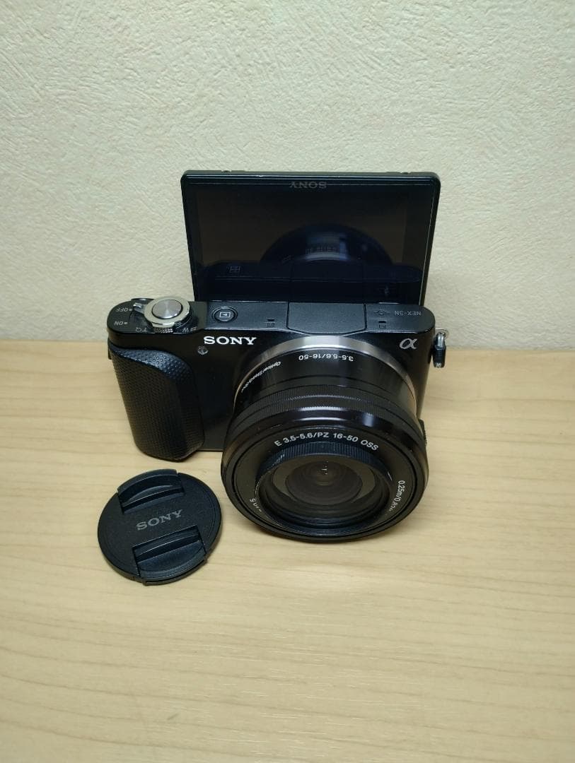 ✨自撮り SONY α NEX-3N パワーズームレンズキット ミラーレスカメラ