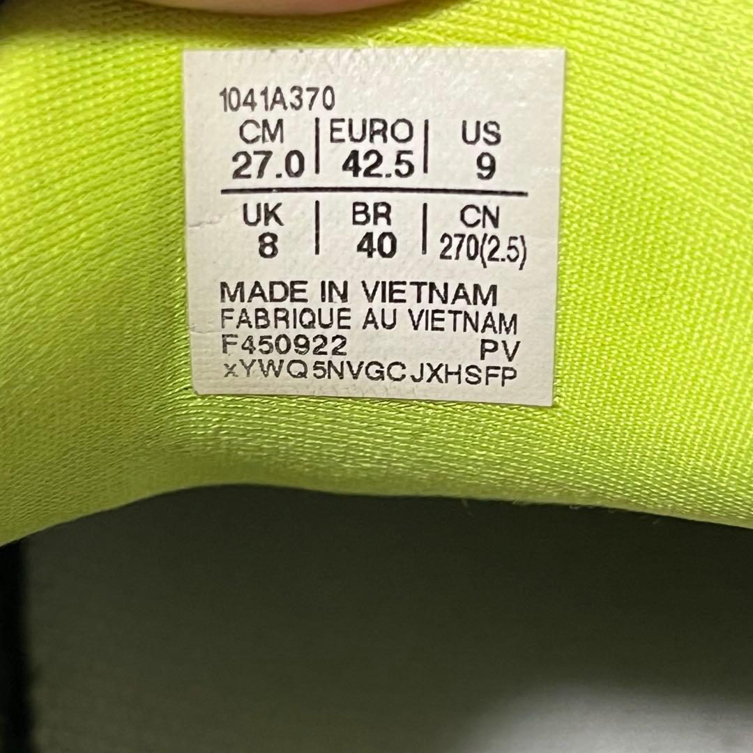 ASICS COURT FF テニスシューズ グレー イエロー 27cm