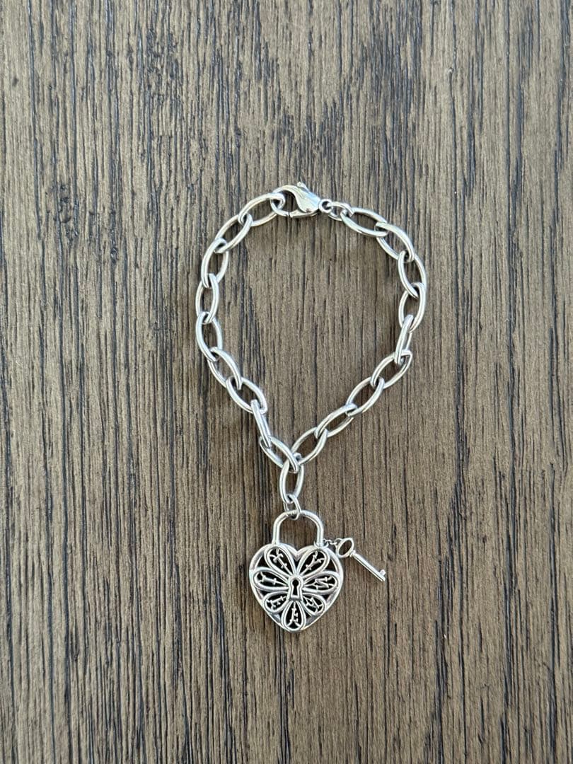 ティファニー ハートロック フィリグリー ブレスレット 925