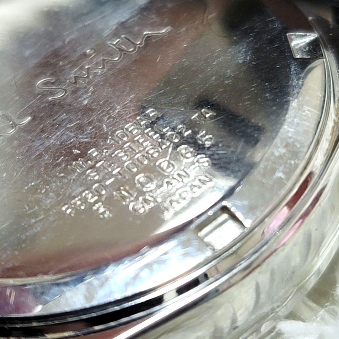 Paul Smith クロノグラフ 稼働品 ブルー シルバー 腕時計 時計