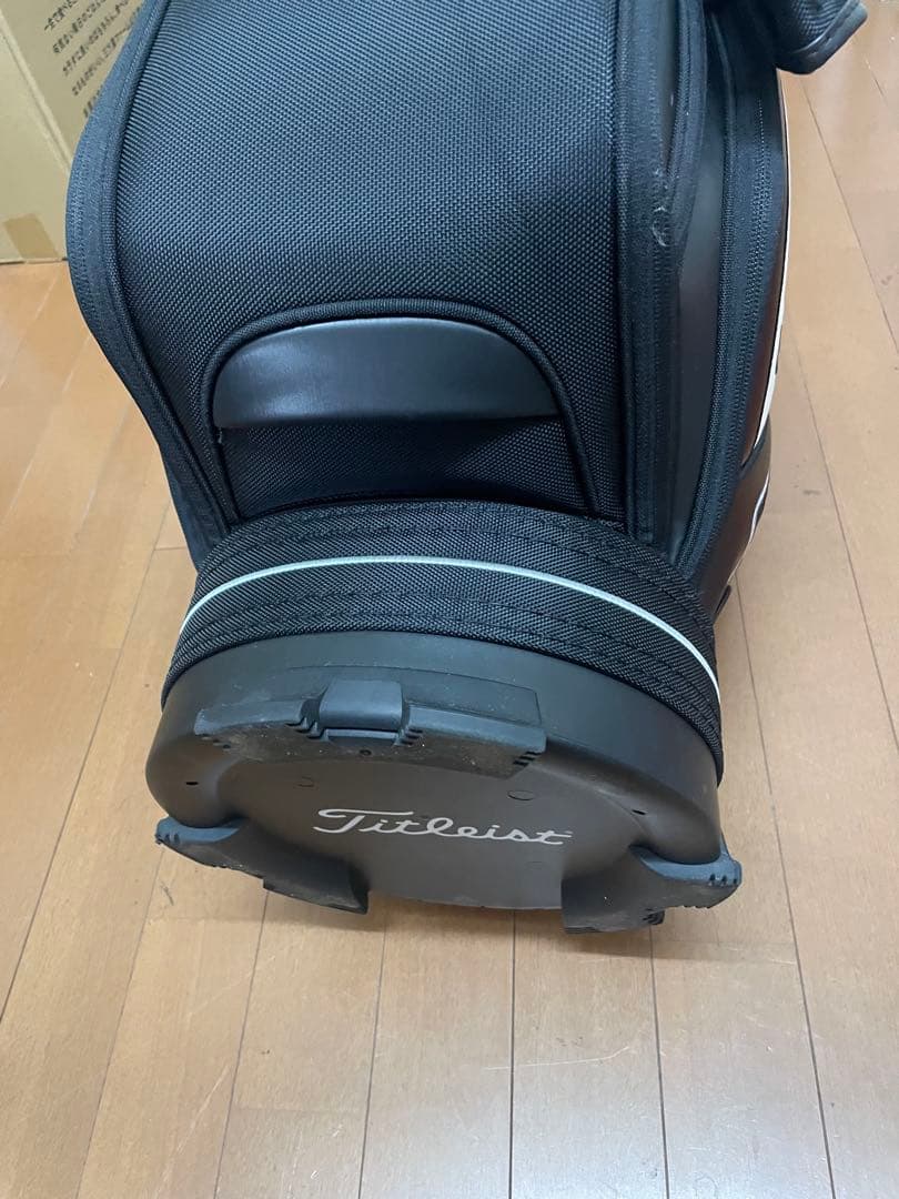 ②美品 タイトリストTitleist ゴルフバッグ ブラック