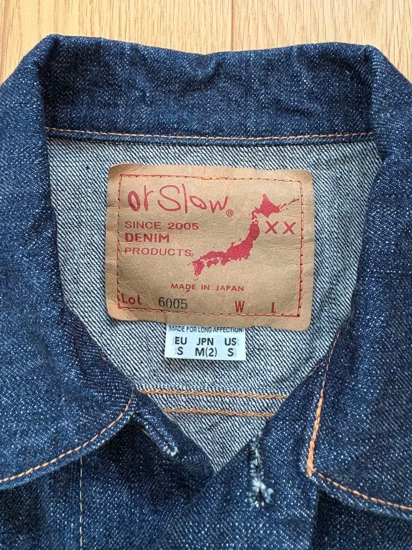 orSlow オアスロウ 3rd デニムジャケット