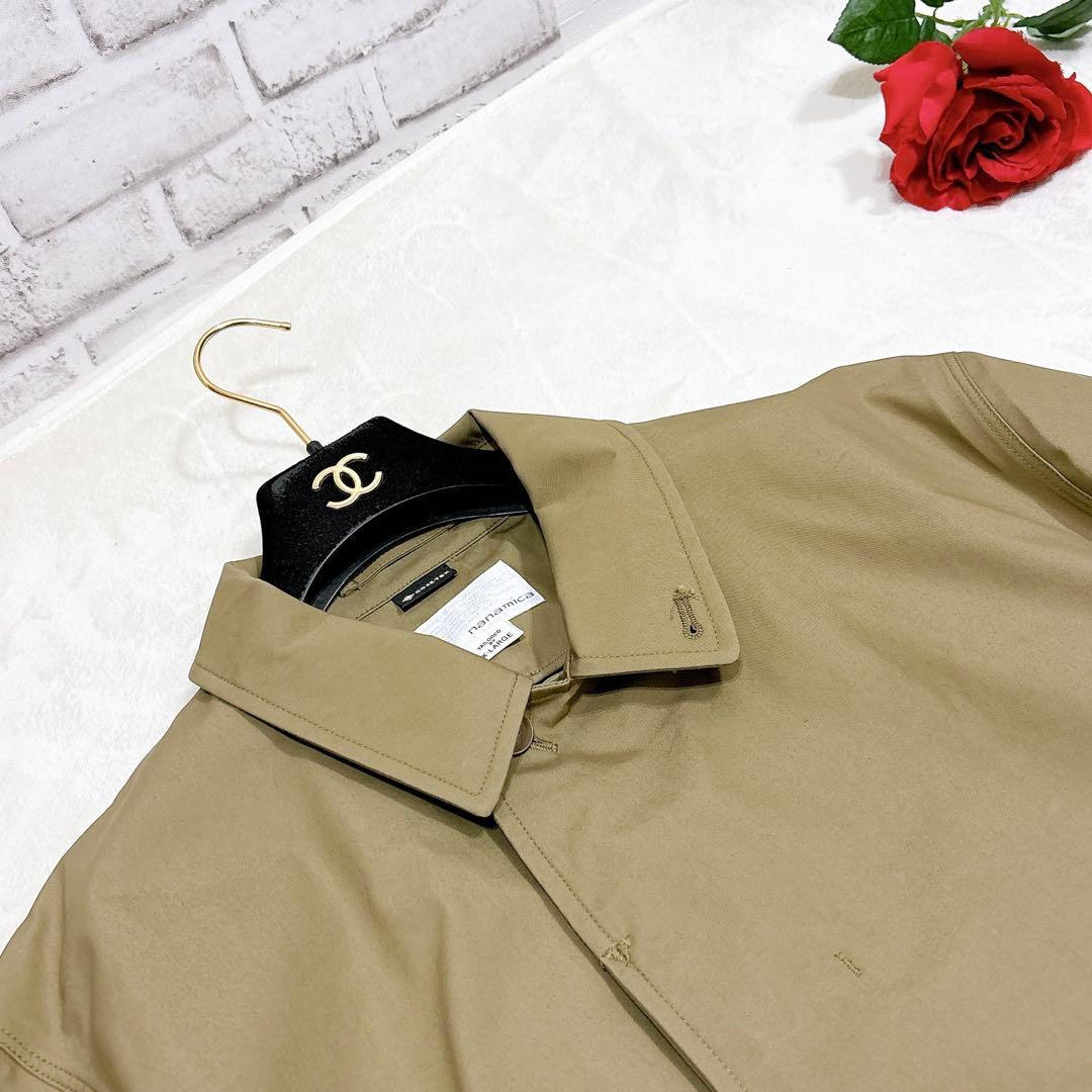 ほぼ未使用✨　nanamica gore-tex ステンカラーコート　ベージュ