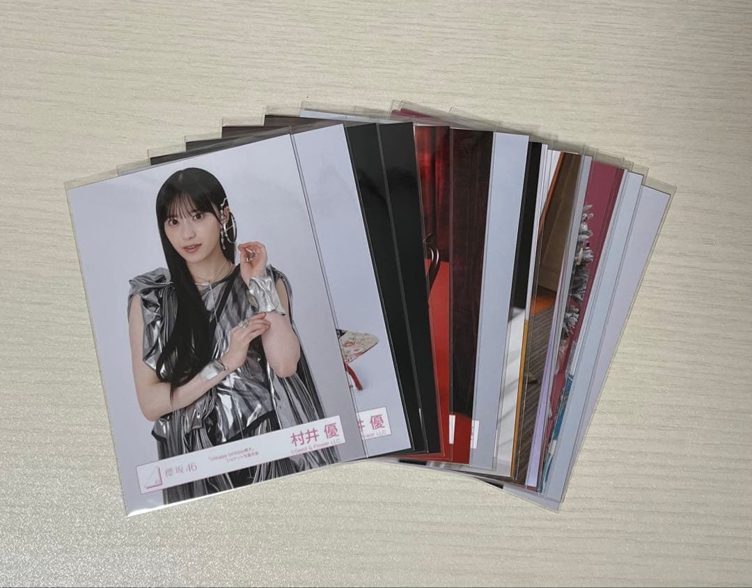 櫻坂46 村井優 生写真 まとめセット - メルカリ