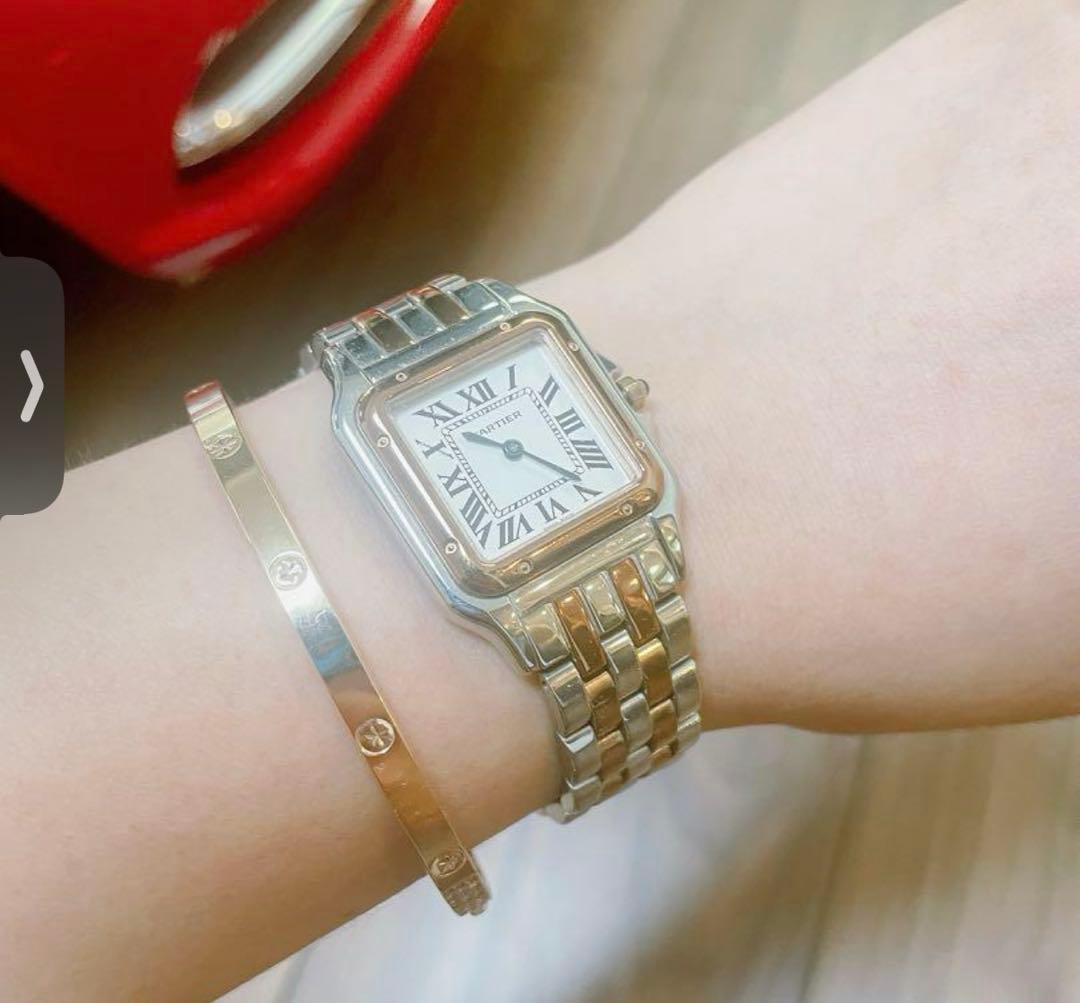 専用　中古　AU750 ピンクゴールド　バングル　菱形リング　2点セット