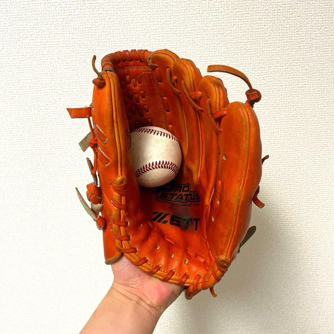 246 ZETT プロステイタス 即戦力 型抜群 硬式 投手用グローブ