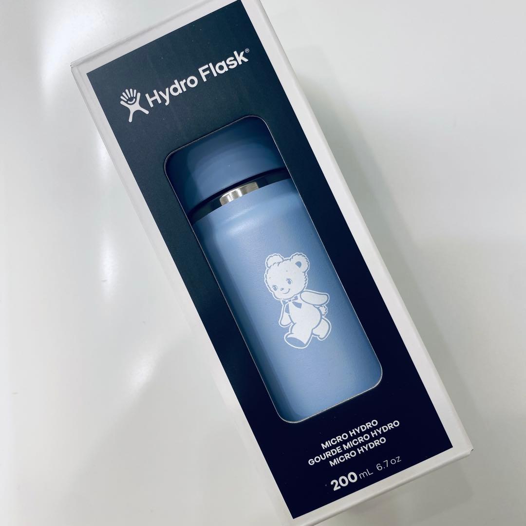 《完売》ファミリア　ハイドロフラスク　ステンレスボトル　200ml BL ブルー