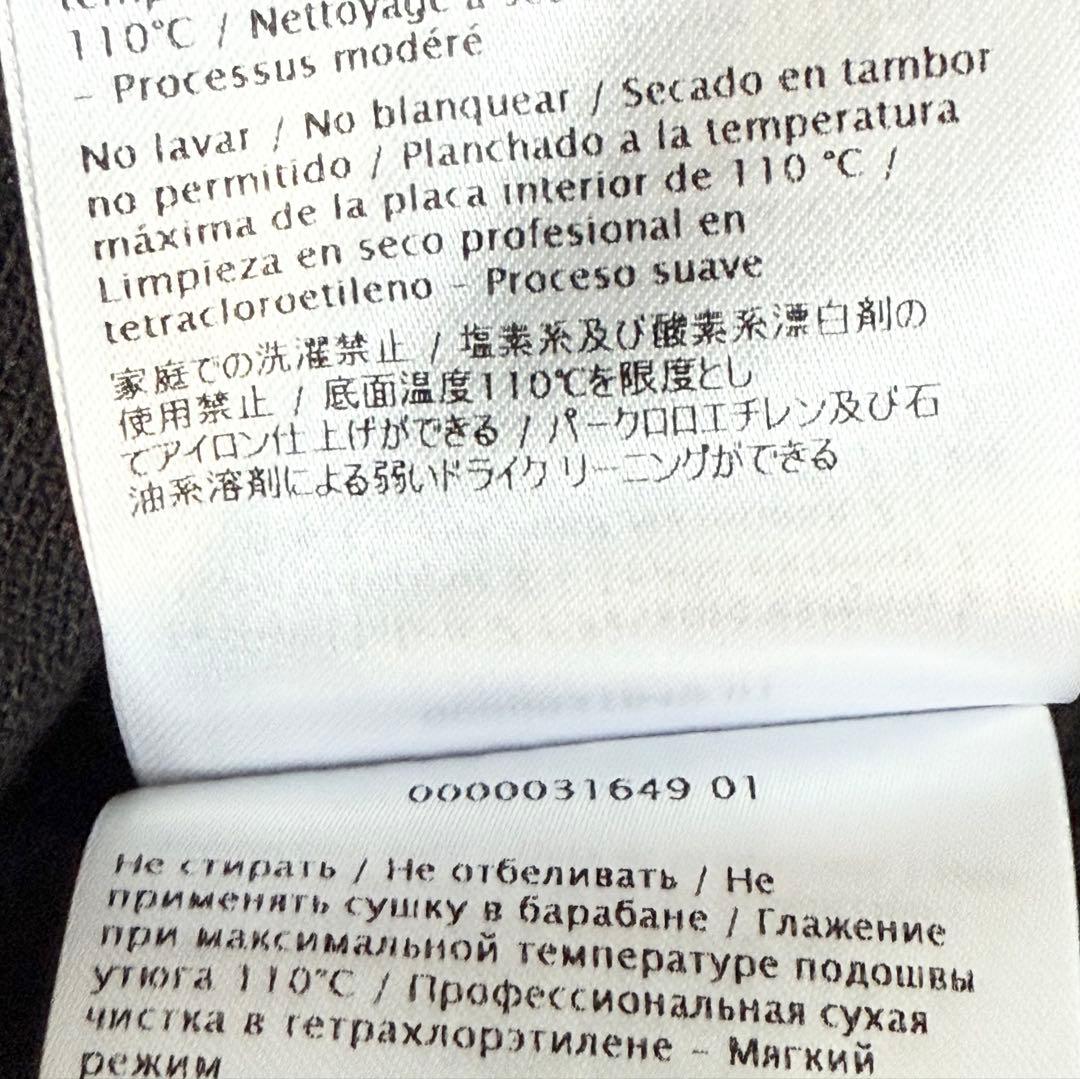 RED VALENTNO ノースリーブひざ丈ワンピース フリルデザイン 黒と白