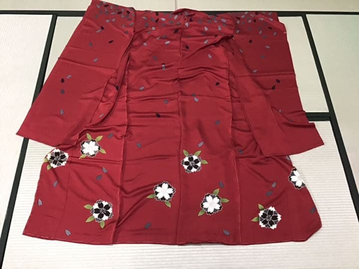 訳あり HERMES リボン柄スカーフボルデュック ピンク プチカレ