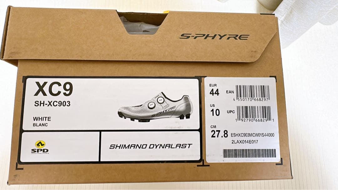 新品　シマノ(SHIMANO)SH-XC9 XC903M 44（27.8cm）